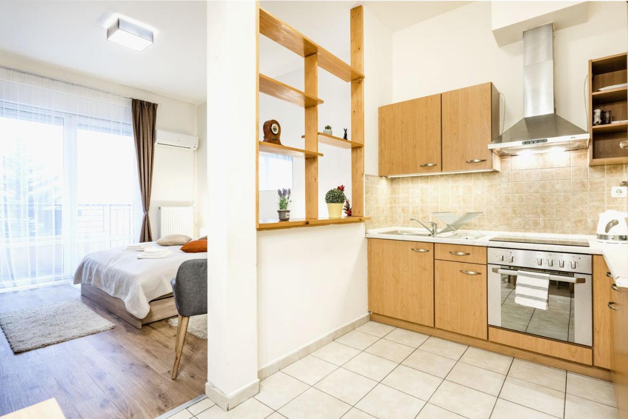 דירות בודפשט Downtown Charm With Balcony And Garden View מראה חיצוני תמונה